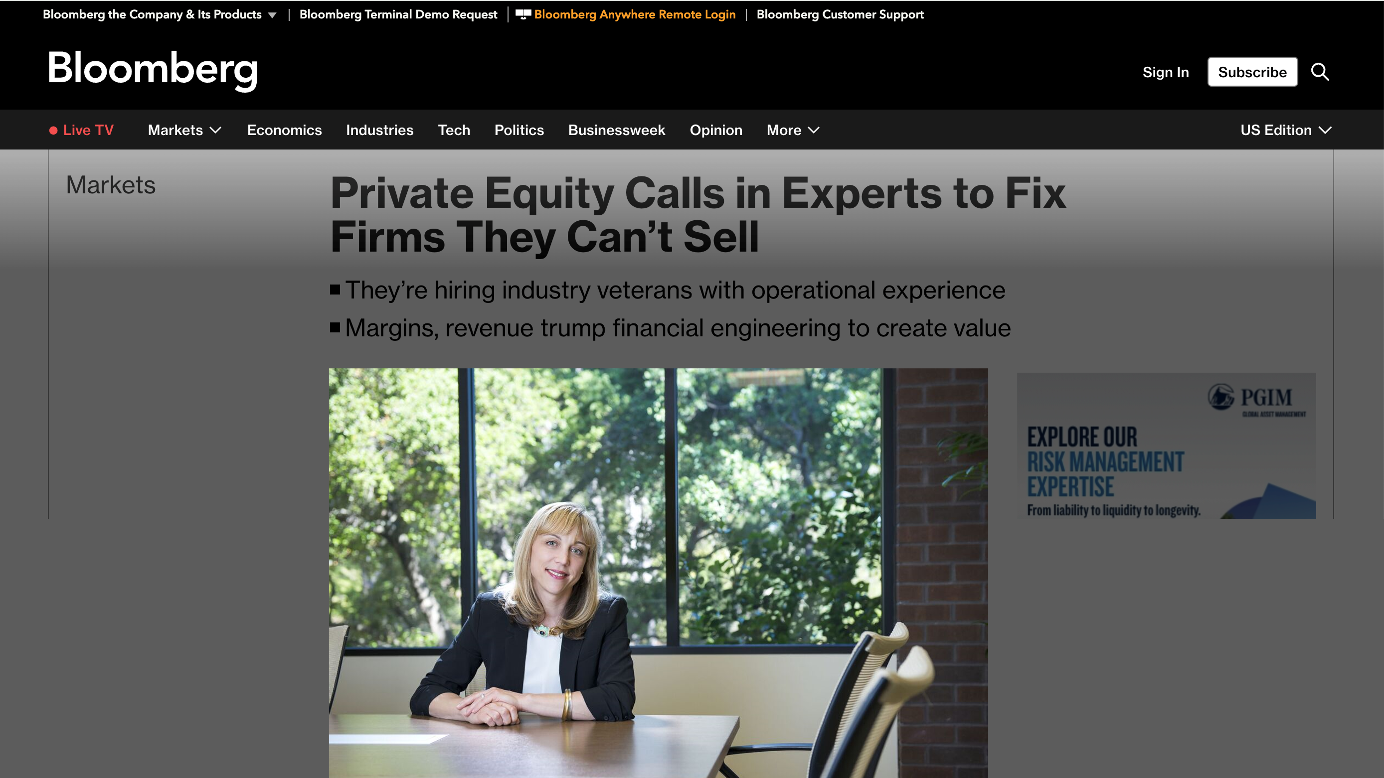 Private Equity Calls in Experts to Fix Firms They Canβt Sell